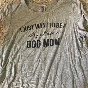 Gray shirt
